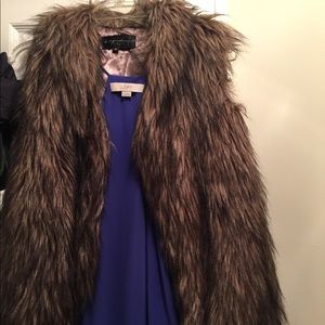fur vest